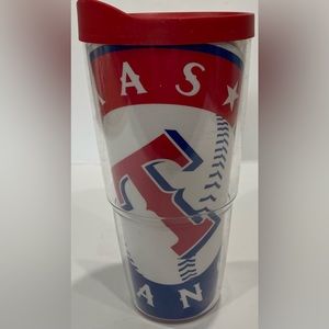 Texas Rangers Tervis Tumbler 24oz. with Red Lid MLB